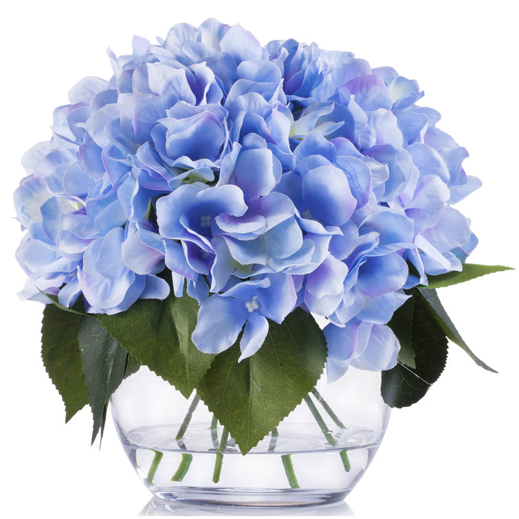 Highland Dunes Silk Hydrangeas Floral Arrangements and Centerpieces in